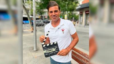 El empresario madrileño Ángel Custodio, autor de “Salir de la calle”.