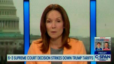 Captura del vídeo publicado en Twitter por el periodista estadounidense Aaron Rupar. / Twiiter.