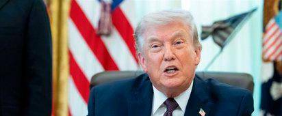 El presidente de Estados Unidos, Donald Trump, en el Despacho Oval de la Casa Blanca, en Washington D.C. / Europa Press.