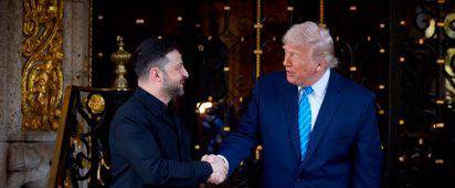 El presidente de Ucrania, Volodimir Zelenski, y el de Estados Unidos, Donald Trump. / Presidencia de Ucrania.