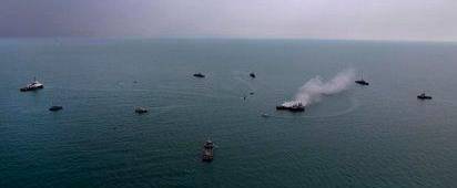 Maniobras navales conjuntas de Irán y Rusia en el mar Caspio en julio de 2025. Archivo. / Europa Press.