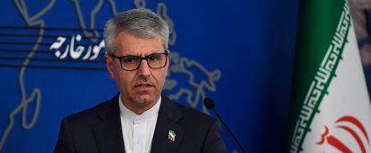 El portavoz del Ministerio de Exteriores de Irán, Esmaeil Baqaei, durante una rueda de prensa en Teherán el 10 de febrero de 2026. Archivo. / Europa Press.