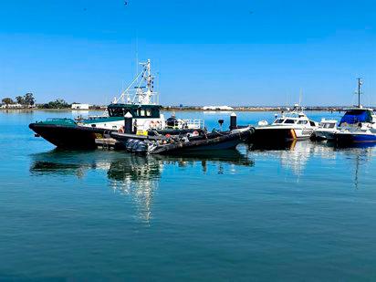 <i>Embarcaciones de la Guardia Civil en Huelva. Archivo. / Europa Press.</i>