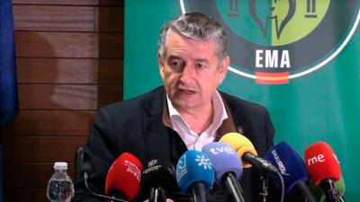 El consejero de Sanidad, Presidencia y Emergencia, Antonio Sanz. / Junta de Andalucía.