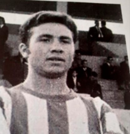 <i>Fernando Monterde, durante su etapa con un Atlético Baleares. </i>