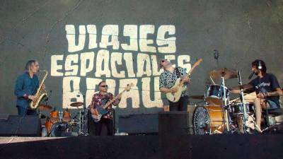 La banda jiennense Viajes Espaciales Beirut.