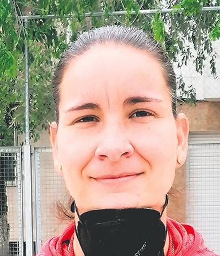 <i>Rocío Cabrera, profesora. </i>