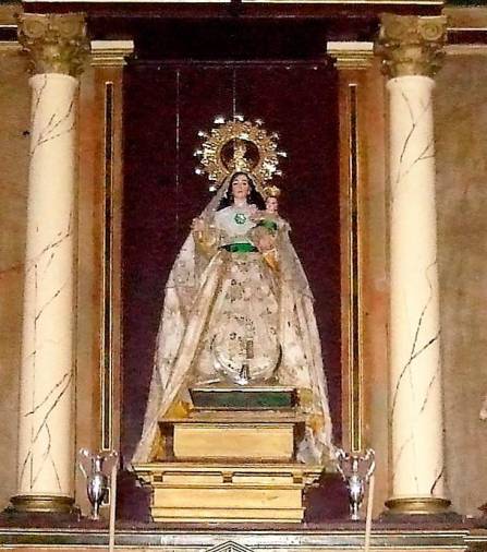 <i>Nuestra Señora del Rosario, Patrona de Segura de la Sierra. </i>