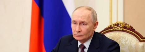 El presidente de Rusia, Vladimir Putin.