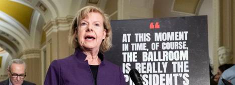 La senadora demócrata Tammy Baldwin.