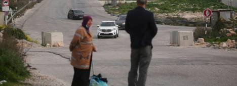 Anuncios israelíes cerca de Nablús (Cisjordania). / Europa Press.