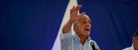 El candidato ultraderechista a la Presidencia de Honduras, Nasry Asfura. Archivo. / Europa Press.