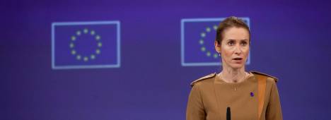 Kaja Kallas, en una imagen de archivo. / Sacha Leon / Contacto / Europa Press.