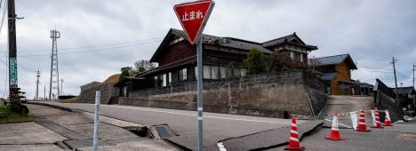 Imagen de archivo de los daños causados por un terremoto en una carretera de Japón. / Zhang Xiaoyu / Europa Press.