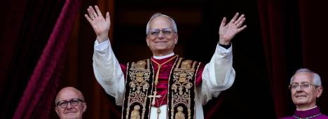 El nuevo Papa electo de la Iglesia Católica, Robert Prevost. / Oliver Weiken / Europa Press. 