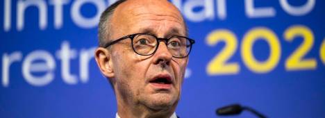 Friedrich Merz, Canciller de Alemania. / Wiktor Dabkowski / Contacto / Europa Press.