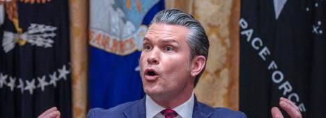 El jefe del Pentágono, Pete Hegseth. / Europa Press.