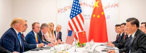 Imagen de archivo de una reunión entre Donald Trump y Xi Jinping. / SMG / Contacto / Europa Press.