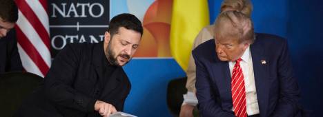 Zelenski y Trump, en una imagen de archivo. / Ukraine Presidency / Contacto / Europa Press.