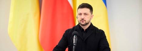 Imagen de archivo del presidente de Ucrania, Volodimir Zelenski. / Europa Press.