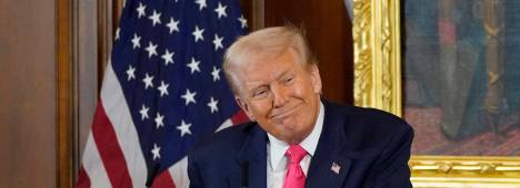 El presidente de EE UU, Donald Trump, en una imagen de archivo.