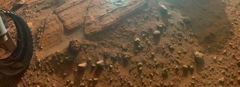 Sondeo en rocas marcianas con el rover Perseverance. / NASA / Europa Press.