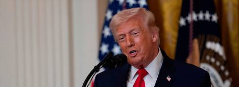 El presidente de Estados Unidos, Donald Trump / Andrew Leyden / Europa Press / Contacto.