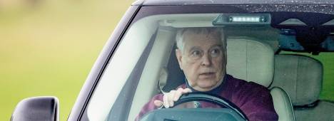 Andrés Mountbatten-Windsor, en una foto tomada en enero. / Marcin Nowak/ Contacto / Europa Press.