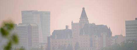 Humo en Canadá por los incendios. / Heywood Yu / Contacto / Europa Press.