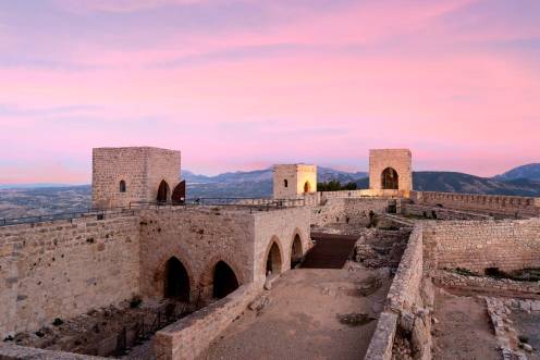 <i>Castillo de Santa Catalina, en Jaén. Archivo. / Ayuntamiento de Jaén.</i>