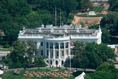 <i>Imagen aérea de la Casa Blanca. / Andrew Leyden / Contacto / Europa Press.</i>