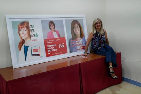 <i>La alcaldesa de Úbeda, Antonia Olivares. / Inmaculada Cejudo / Diario JAÉN.</i>