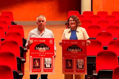 <i>Presentación del cartel del Festival Internacional de Teatro Clásico de Mérida tendrá parada esta temporada en Martos. / Ayuntamiento de Martos. </i>