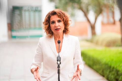 <i>María Jesús Montero, en una imagen de archivo. / María José López / Europa Press.</i>