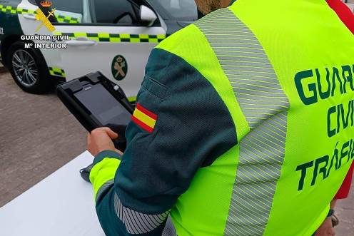 <i>Imagen de recurso de un agente de la Guardia Civil.</i>