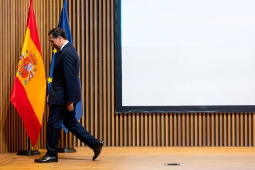 <i>El ministro de Asuntos Exteriores, Unión Europea y Cooperación, José Manuel Albares. / Europa Press. </i>