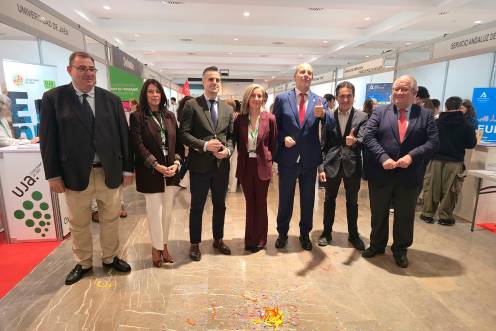 <i>Inauguración de la Feria de Empleo 2026 de la Universidad de Jaén. / UJA.</i>