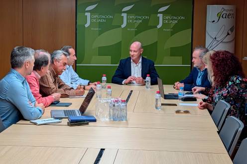 <i>Reunión preparatoria XII Simposio del Agua de Andalucía. / Diputación de Jaén. </i>