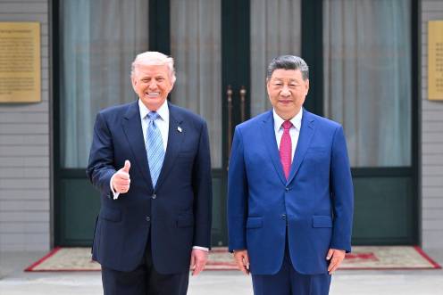 <i>Donald Trump y Xi Jiping. / Archivo. / Europa Press.</i>