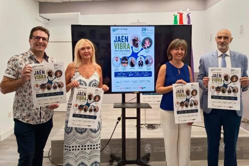 <i>Presentación de la II Gala Solidaria “Jaén vibra por el daño cerebral”. / Ayuntamiento de Jaén. </i>