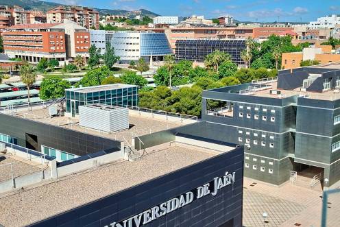<i>Campus Las Lagunillas de la Universidad de Jaén. / UJA.</i>