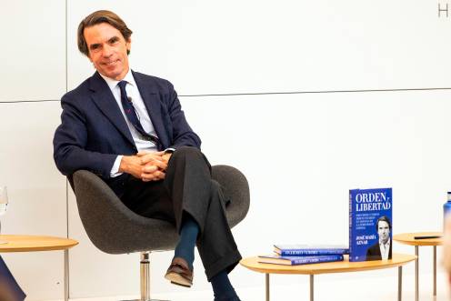 <i>El expresidente del Gobierno, José María Aznar. / Europa Press.</i>