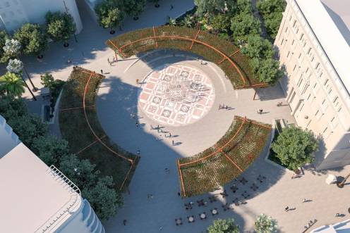 <i>Proyecto de la Plaza de la Constitución. / Ayuntamiento de Jaén.</i>