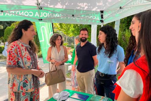 <i>Presentación del acto en el parque de La Alameda. / Junta de Andalucía.</i>