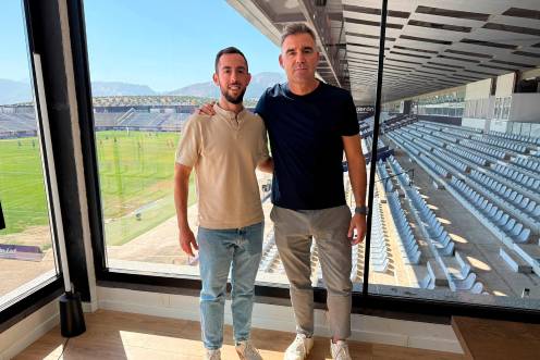 <i>Álvaro Merelo y Fran Anera. / Real Jaén. </i>