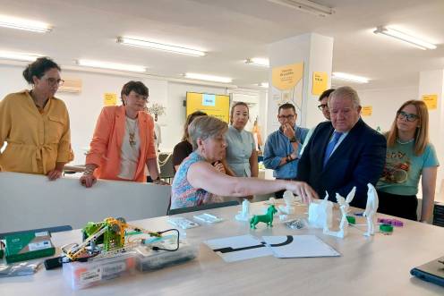 <i>Durante la renovación del Punto Vuela de Quesada. / Junta de Andalucía. </i>