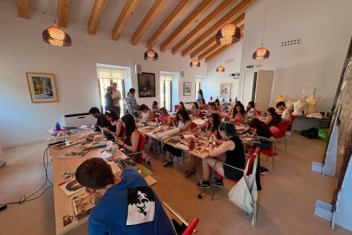 <i>Participantes en Úbeda Fashion Camp. / Diputación de Jaén.</i>