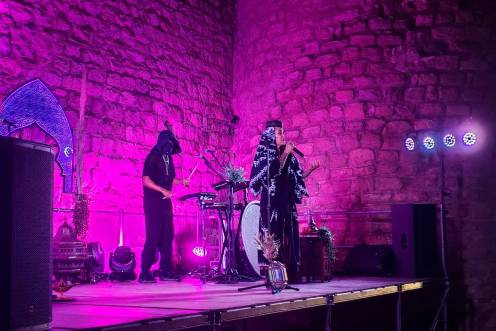 <i>Vinila Von Bismark en un pase de su concierto. / Ayuntamiento de Jaén.</i>
