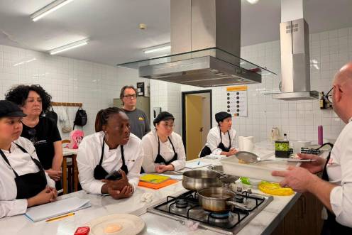 <i>Curso de cocina tradicional jiennense en la UPM. / Ayuntamiento de Jaén.</i>