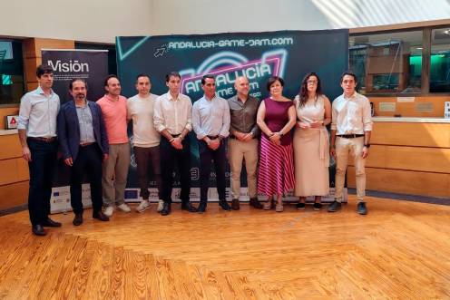 <i>“Andalucía Game Jaén” en el Banco de España de Jaén. / Ayuntamiento de Jaén.</i>